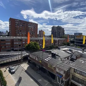 Apartamento Apartaestudio Tipo Loft Con Hermosa Vista, Bogotá